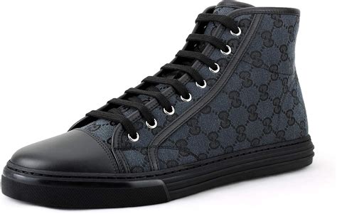 gucci high top sneakers womens|Gucci canvas sneakers.